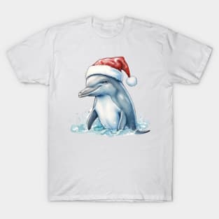 Christmas Dolphin T-Shirt